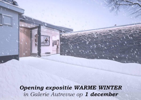 Galerie Autrevue warme winter sneeuw