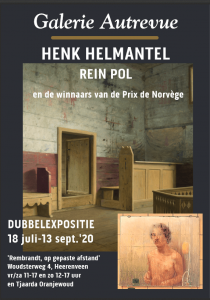 Rembrandt, op gepaste afstand - in Galerie Autrevue & Tjaarda Oranjewoud met Helmantel, Pol & de winnaars van de Prix de Norvège.