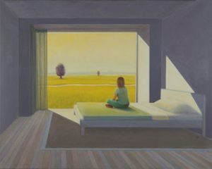 Inge Peeze - Girl in the bedroom #sold